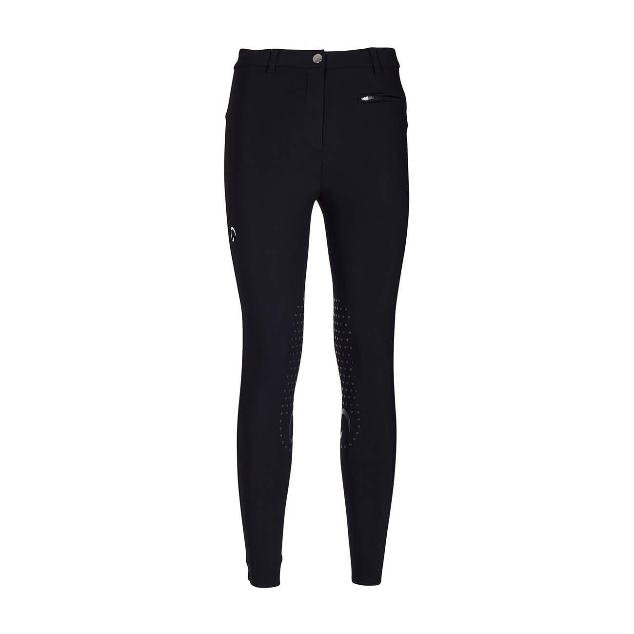 Riding breeches Woman with GRIP and TASCHE ANTERIORI 09MA-05PARIGI 036black MASCHERONI tack