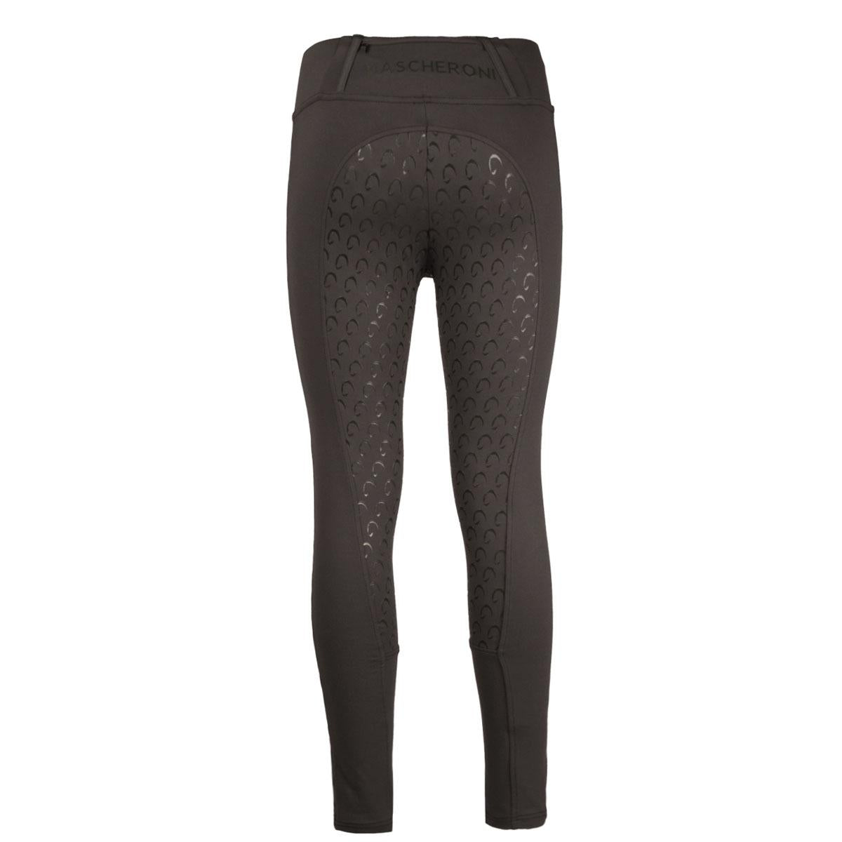 Leggings Donna Full Grip Con Tasche Mascheroni Grigio 29MA-LEGGINGSMASK GREY MASCHERONI SELLERIA 