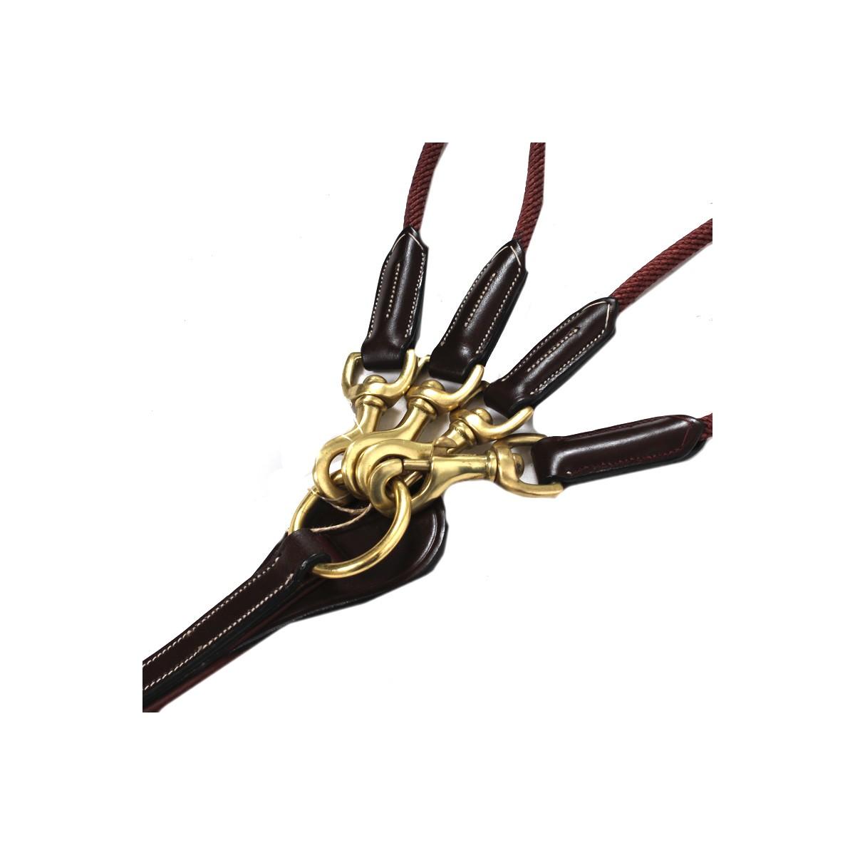 DY'ON GOGUE CUOIO+CORDA TUBOLARE DYON Marrone GOGUE E ABBASSATESTA 09DYB835 BROWN DY'ON 