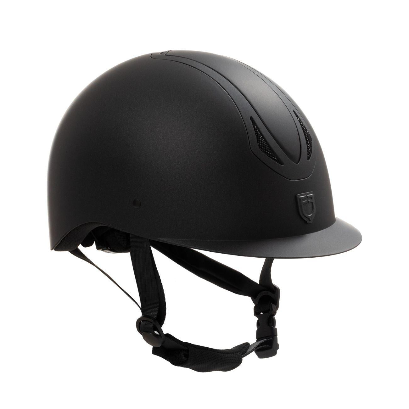 Equestro AZAEL NERO Cap Equitazione ETU02011 BLACK/BLACK EQUESTRO 