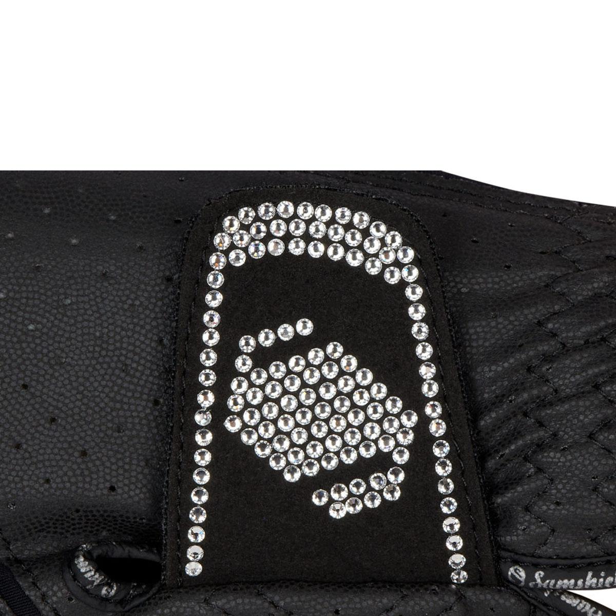 GUANTO MOD.V-SKIN CON SWAROVSKI SAMSHIELD 09SS-GLV-V-SKIN-SWARO BLACK SAMSHIELD 