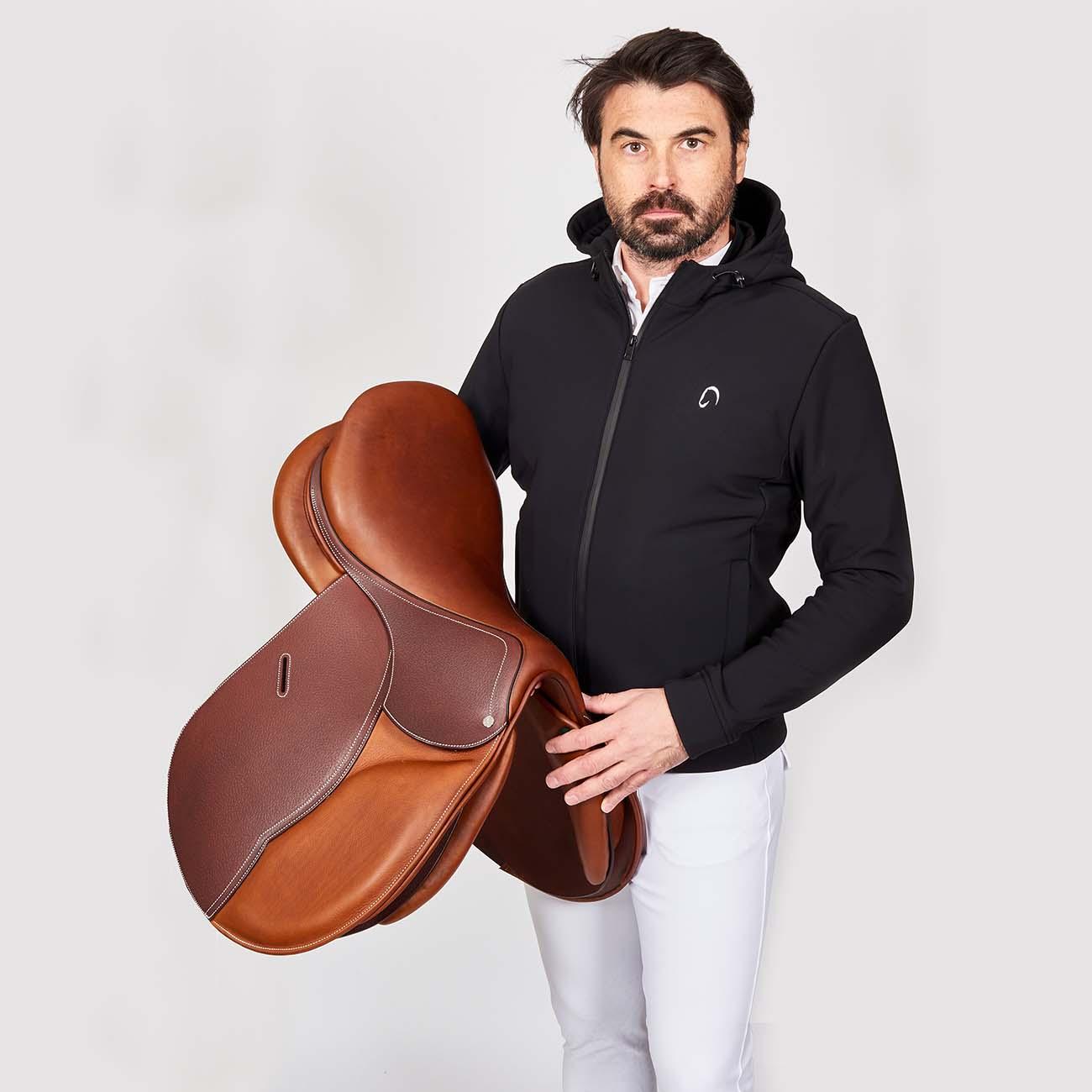 SOFTSHELL UOMO MASCHERONI MASUSFT02 BLACK MASCHERONI SELLERIA 