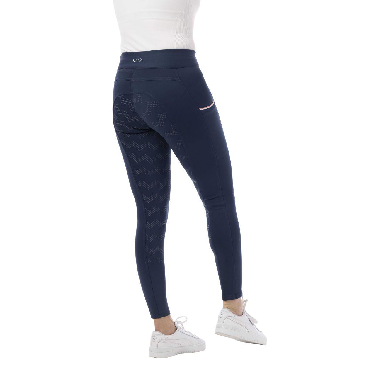 Leggings Da Donna Agadir Riding World Blu 989501 NAVY RIDING WORLD 