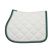 Sottosella Da Salto Con Bordo Verde e Doppia Cordino Mascheroni SOTMASC0 BIANCO MASCHERONI SELLERIA 