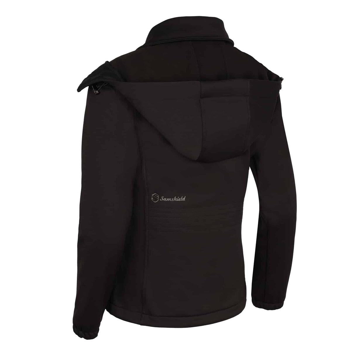 SAMSHIELD 29Ss-Genablack Nero giubbotti - impermeabili 29SS-GENA BLACK SAMSHIELD 