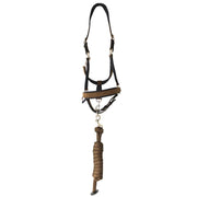 DY'ON CAPEZZA IN CUOIO + LUNGHONA DYON Marrone CAPEZZINI E CAPEZZE 09DYB814+B811 BROWN DY'ON 