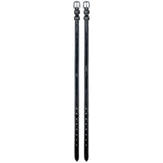 WALDHAUSEN Cinturini Per Speroni 47cm In Pelle Lucida Con Strass 13825 NERO 