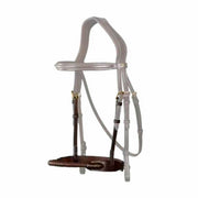 DY'ON LEATHER COVER ROPE NOSEBAND D COLLECTION Marrone CAPEZZINI E CAPEZZE DY04I BROWN DY'ON 
