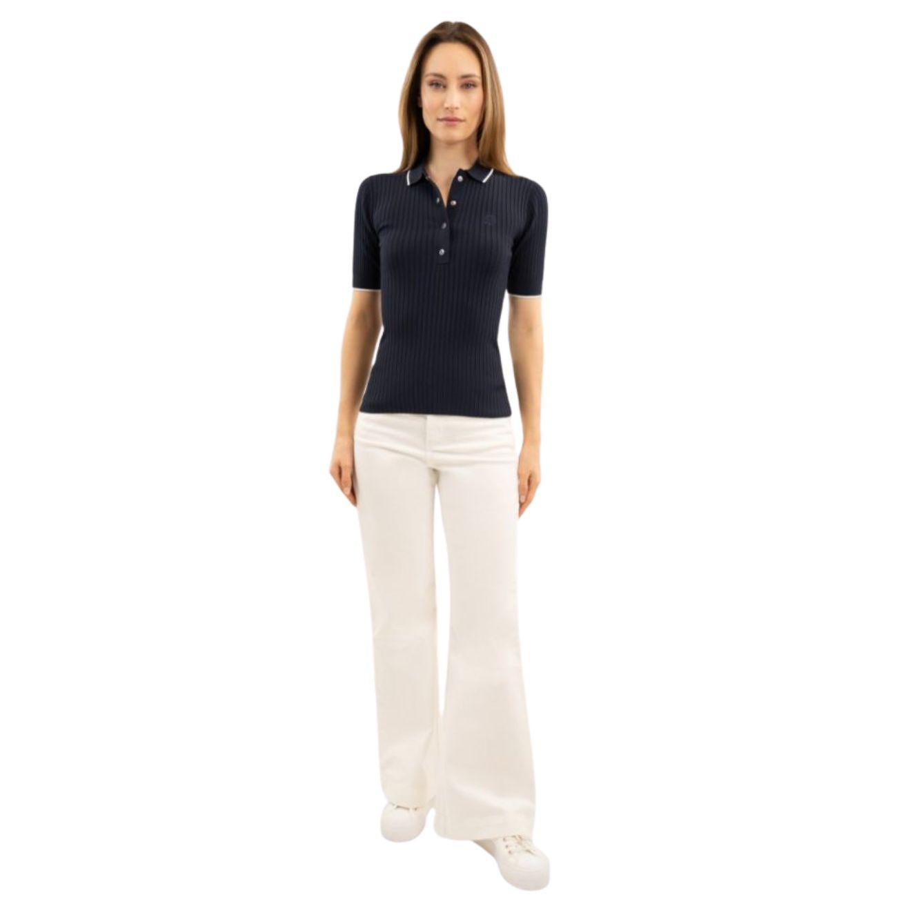 Polo Da Donna Bethanie Harcour Blu 300045003498 NAVY HARCOUR 