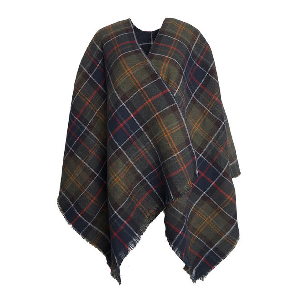 SCIARPA DONNA MONTIETH SERAPE 31BA-LSC0423LSC TN11 CLASSIC TARTAN BARBOUR