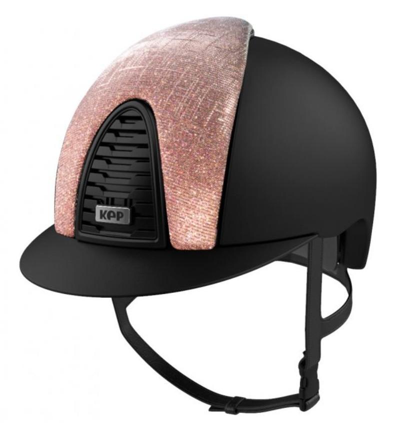 Cap Kep Italia Cromo 2.0 Matt Con Inserto Anteriore Galassia Rosa E Nero Opaco CRB2.GAL.PIN BLACK KEP ITALIA 