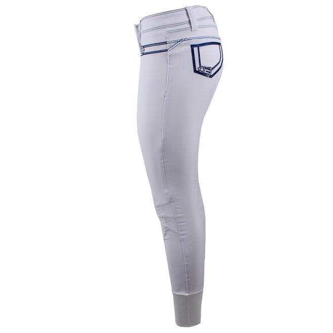 ANIMO Bianco Pantaloni Da Equitazione 16AMNABABBO V1BIANCO ANIMO 