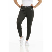 Pantaloni Da Donna Claudine Equitheme Verde 979788 DARK GREEN EQUITHEME 