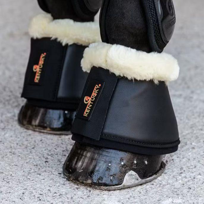 Paraglomi In Pelle Con Agnellino Kentucky Nero 88295 01BLACK KENTUCKY 