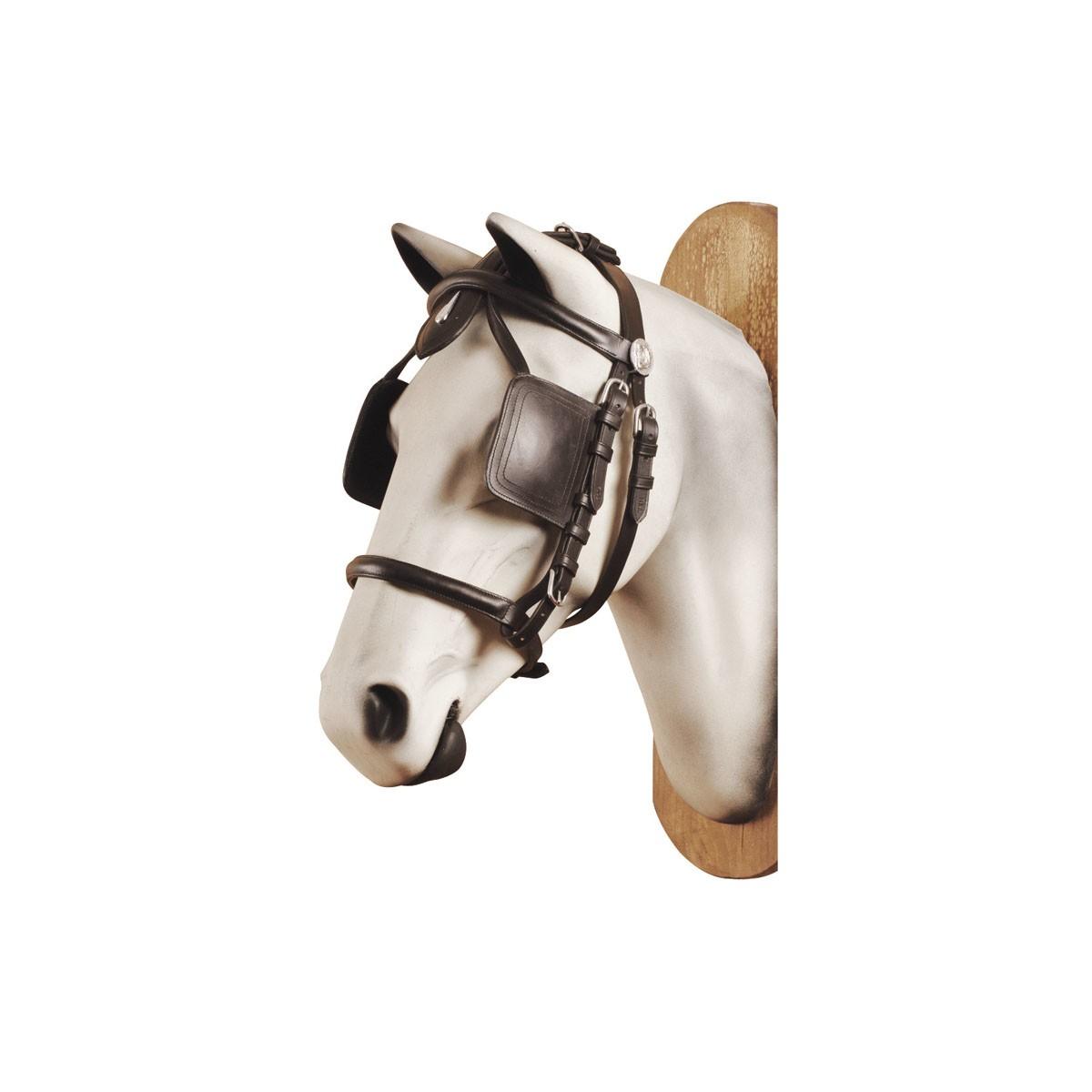 AMAHORSE TESTIERA PER CARROZZA SUPERIORE Nero TESTIERE 09UMSE00583 09UMSE00583B NERO AMAHORSE 