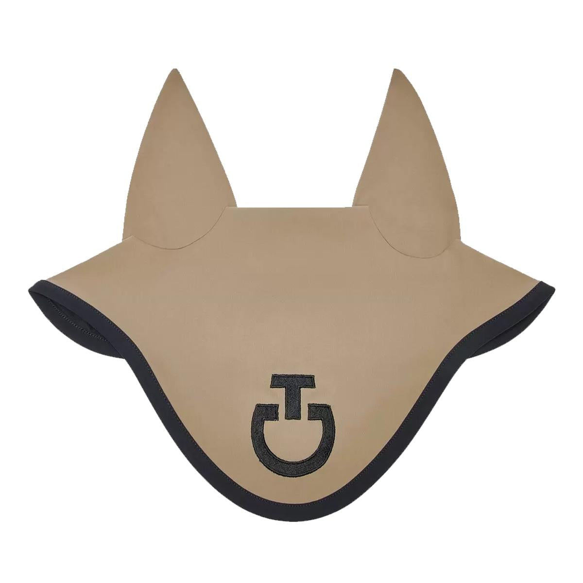 Cuffietta Antimosche Con Logo Cavalleria Toscana Beige 09CT-CUF043JE010 4399BISCUIT/BLACK CAVALLERIA TOSCANA 