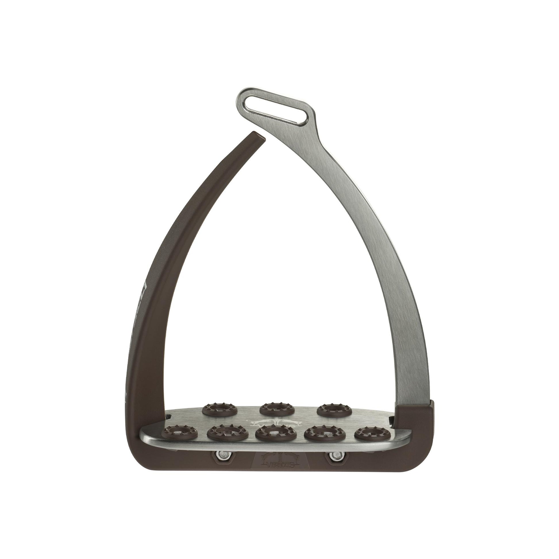 Vita Stirrup-Steel 1 Veredus Silver/Brown VSS4 BR-SILVER/BROWN VEREDUS 