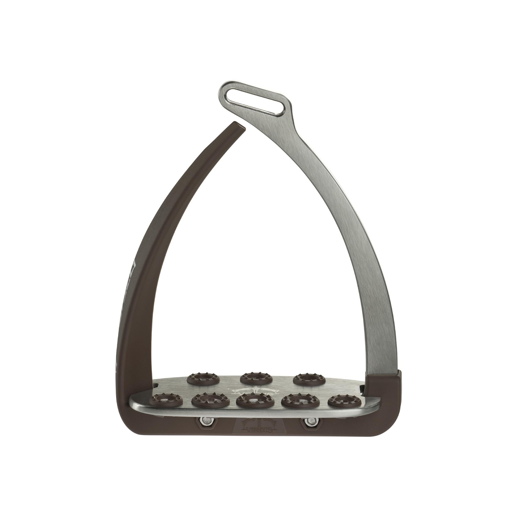 Vita Stirrup-Steel 1 Veredus Silver/Brown VSS4 BR-SILVER/BROWN VEREDUS 