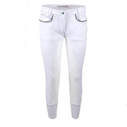 ANIMO Napen 02 Bianco Pantaloni Da Equitazione 12AMNAPEN 02BIANCO. ANIMO 