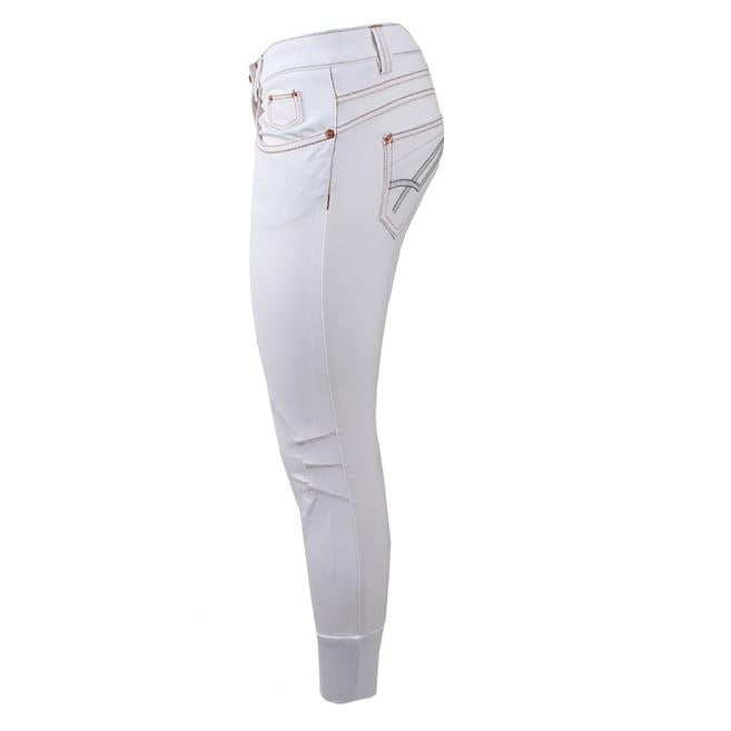 ANIMO Nervine Animo 02 Bianco Pantaloni Da Equitazione 13AMNERVINE 02BIANCO. ANIMO 