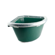 Mangiatoia Angolare In Plastica Con Bordo In Ferro Amahorse VA00040 VERDE AMAHORSE 