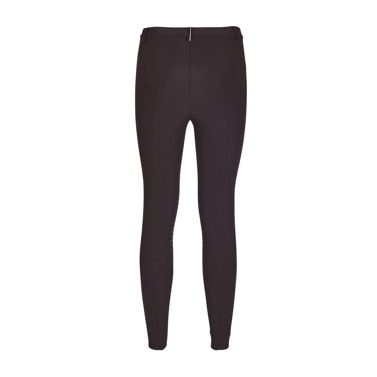 PANTALONE DA EQUITAZIONE DONNA CON GRIP E TASCHE ANTERIORI 09MA-05PARIGI 499MARRONE MASCHERONI SELLERIA 