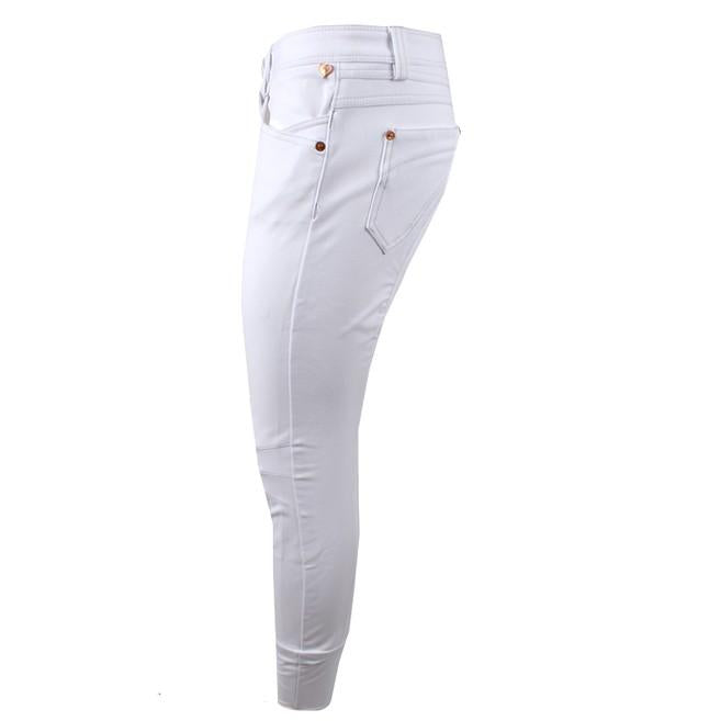 ANIMO ANIMO Nai Animo 02 Bianco Pantaloni Da Equitazione 12AMNAI 02BIANCO. 