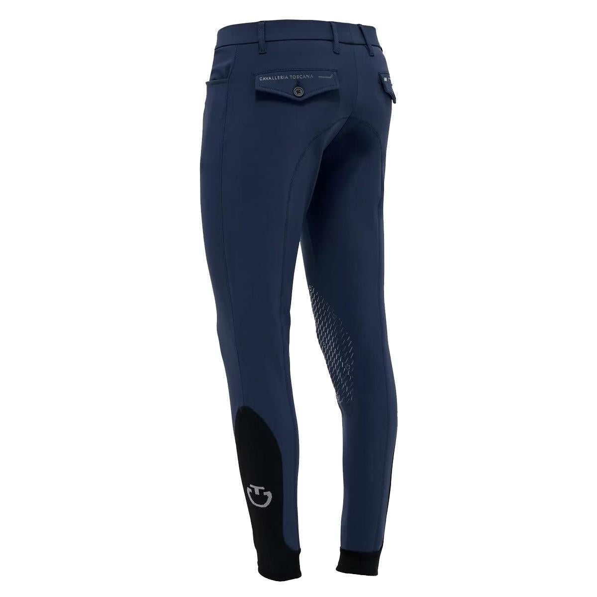 PANTALONI UOMO IN TESSUTO BI-STRETCH CAVALLERIA TOSCANA 30CT-PAU188JE010 7B00OCEAN BLUE CAVALLERIA TOSCANA 