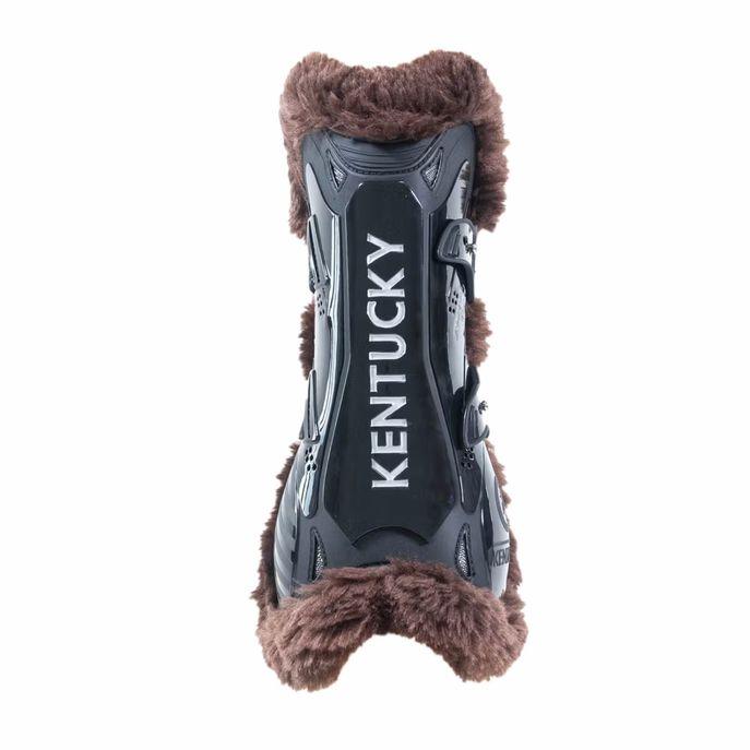 Stinchiere Vegan Sheepskin Tendon Boots Bamboo Elastic Kentucky Nero/Marrone 88102 01-05BLACK/BROWN KENTUCKY 