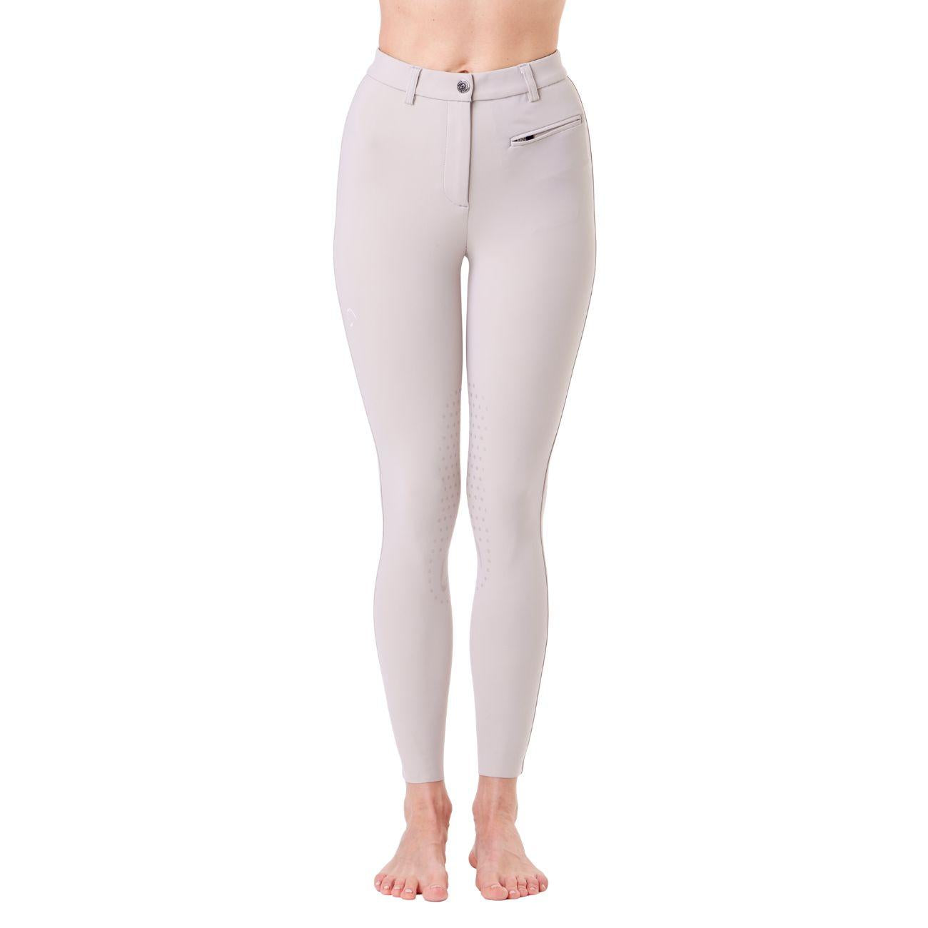 Pantalone Da Equitazione Da Donna Half Grip Parigi Mascheroni Beige 09MA-05PARIGI 361BEIGE MASCHERONI SELLERIA 
