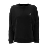 Felpa Da Donna Girocollo Loose Mascheroni Nero MASCHERONI-NS420 BLACK MASCHERONI SELLERIA 