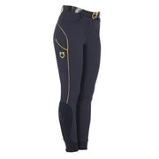 Equestro CON NAVY Pantaloni Da Equitazione 09AMA-ETW00081 NAVY EQUESTRO 
