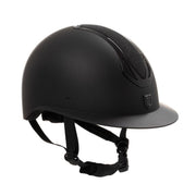 Cap Donna Azael Stone Con Visiera Larga E Strass Equestro ETW02009 BLACK/BLACK EQUESTRO 