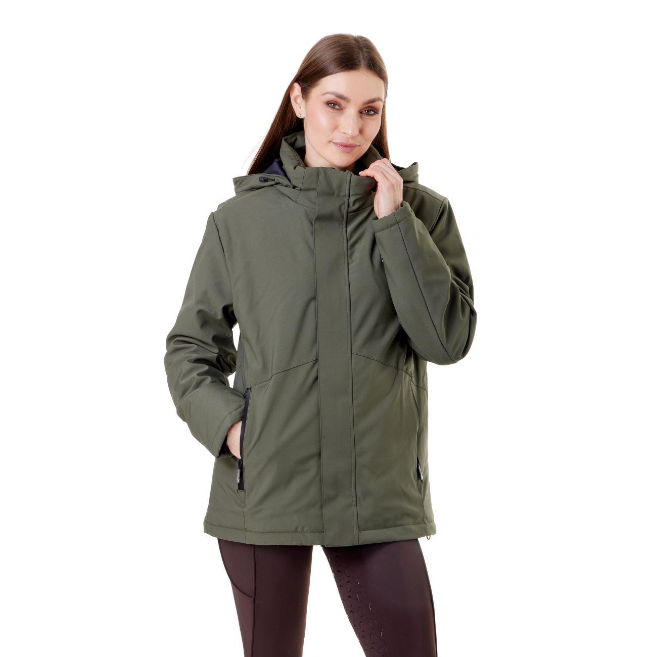 Giubbotto Unisex Con Cappuccio Mascheroni 12K3227MASE319 OIL GREEN MASCHERONI SELLERIA 