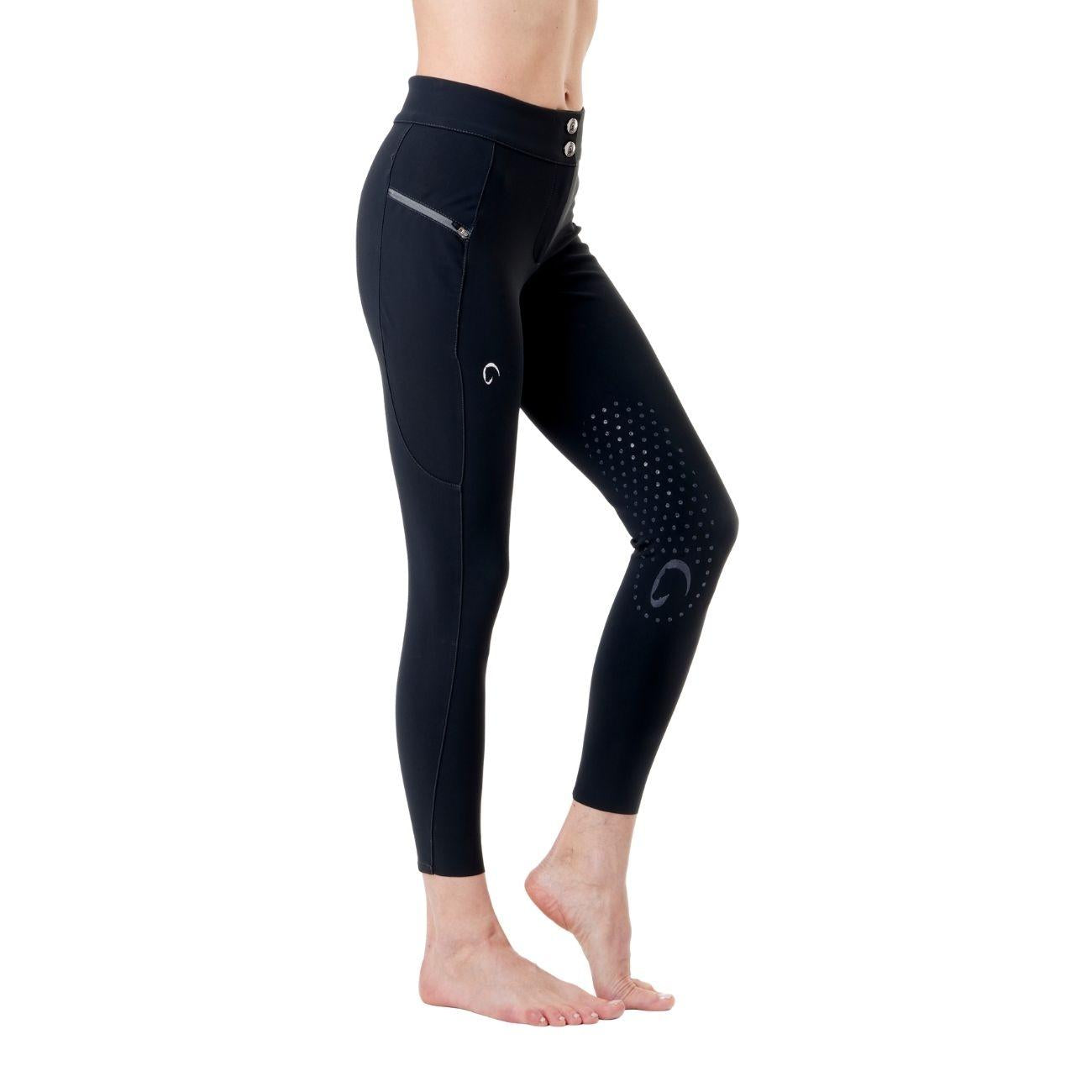 Pantalone Da Donna Half Grip Venezia Mascheroni Blu 09MA-02VENEZIA 342BLU MASCHERONI SELLERIA 