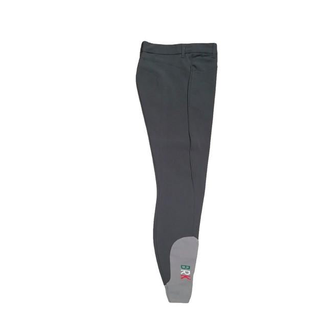 Barrakan Pantalone Leggero Da Equitazione Donna Con Grip E Toppa Mod.Alaska Grigio 25BKALASKA-SUMMER 394GRIGIO BARRAKAN 