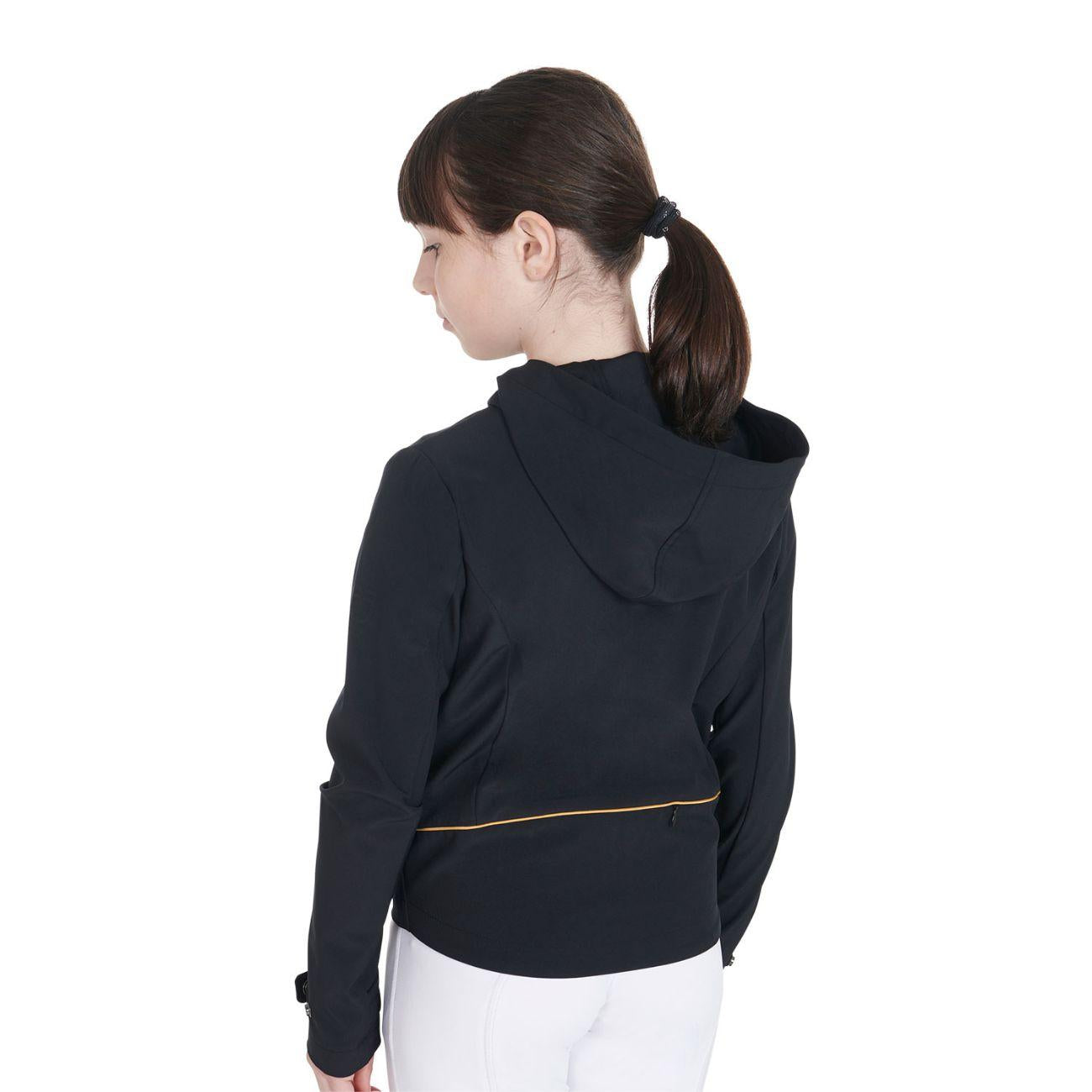 EQUESTRO Softshell Tecnico Junior ETKU00031 BLACK EQUESTRO 
