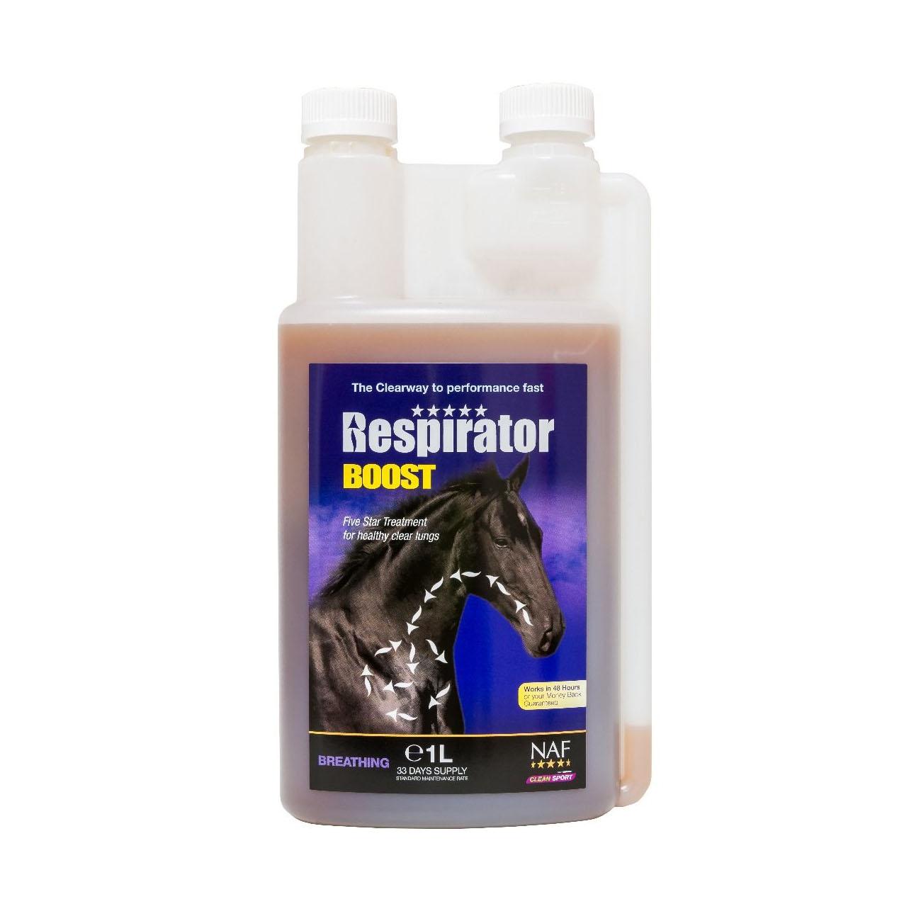 INTEGRATORE PER APPARATO RESPIRATORIO RESPIRATOR BOOST 1LT. 09NAF-R131 NEUTRO NAF