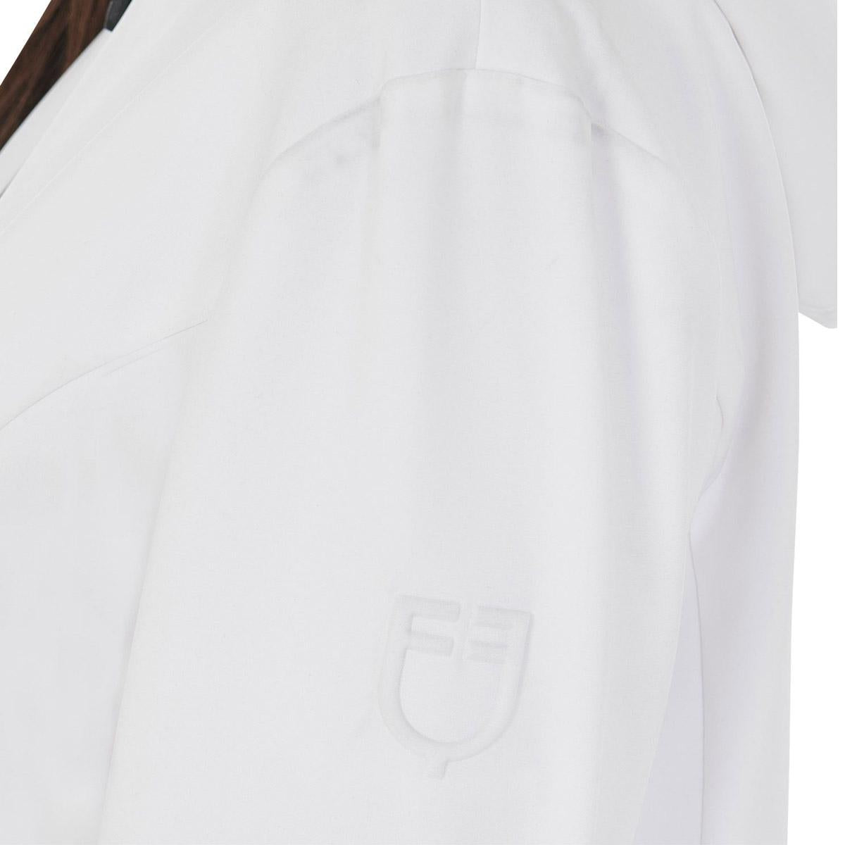 SOFTSHELL DONNA FULL ZIP CON CAPPUCCIO 09AMA-ETW00031 WHITE EQUESTRO 