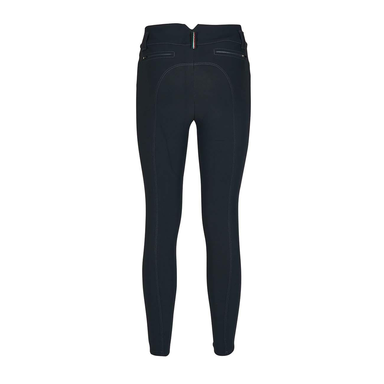 Pantalone da Equitazione Da Donna Half Grip Berlino Mascheroni Grigio Antracite 09MA-03BERLINO 344ANTRACITE MASCHERONI SELLERIA 
