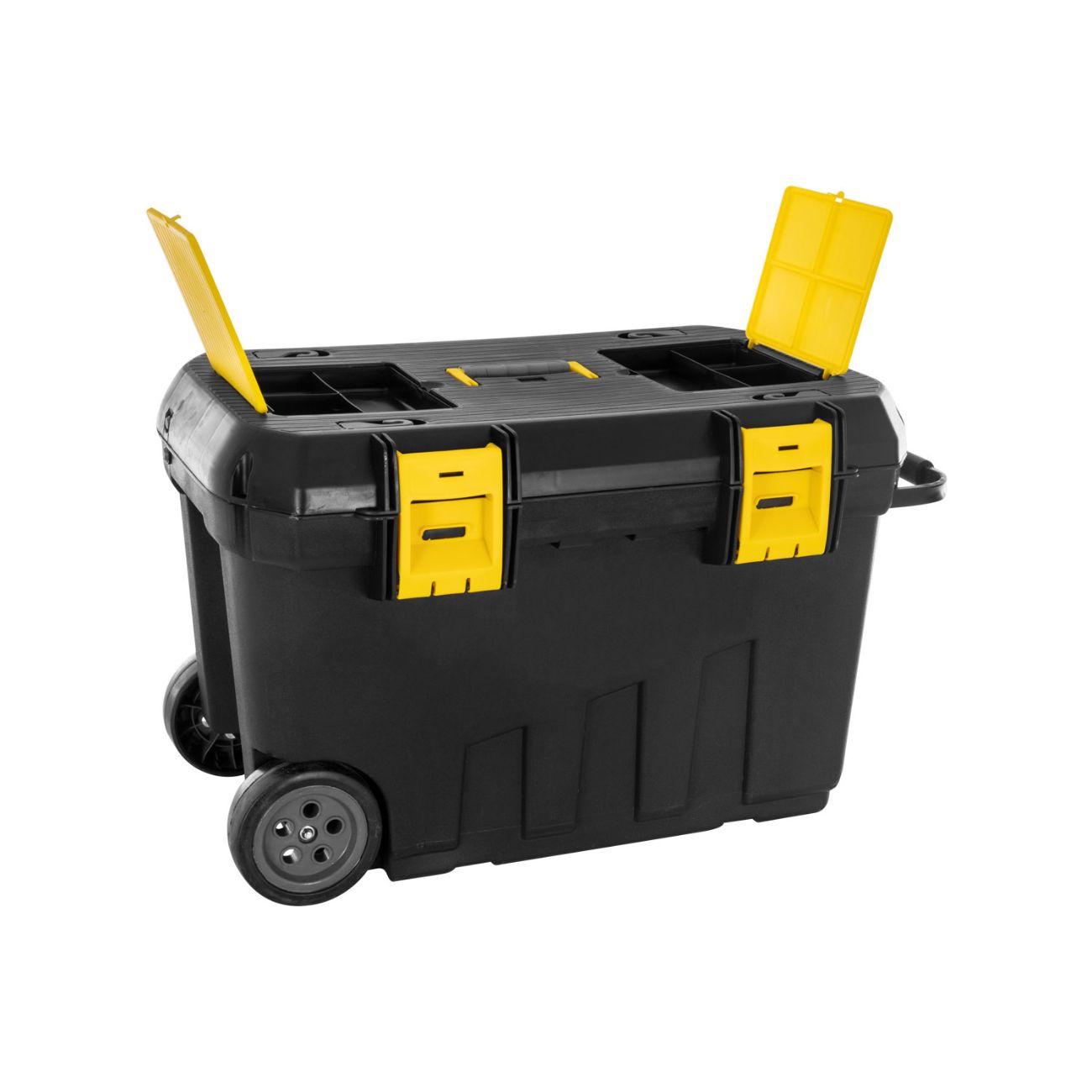 Baule Trolley Grande Con Due Ruote VA00011 NERO AMAHORSE 
