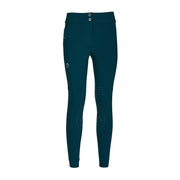 PANTALONE DA EQUITAZIONE DONNA VITA ALTA CON GRIP 09MA-02VENEZIA 313VERDE MASCHERONI SELLERIA