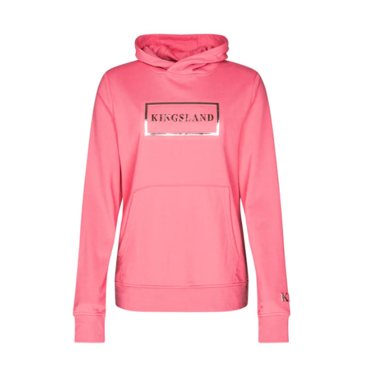 FELPA DONNA CON CAPPUCCIO CON TASCA KLCANTU 30KING-2320192105 3035PINK CHATEAU ROSE KINGSLAND
