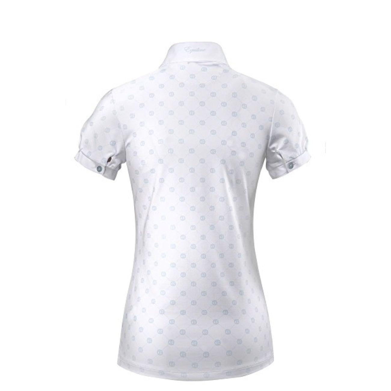 EQUILINE Polo Donna Da Concorso A Manica Corta PM-EQ-H00809 001WHITE 