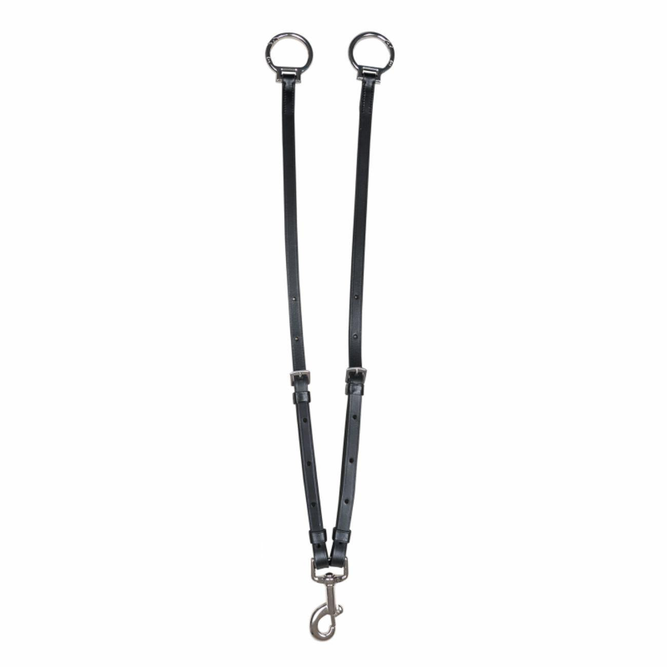 MARTINGALA X-LINE CON ANELLO A SCATTO WALDHAUSEN 108301 01BLACK WALDHAUSEN