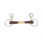 JUMP'IN BAUCHER SPEZZATO IN 3 RIVESTITO IN CUOIO JUMP'IN OTTONE imboccature speciali 10C 09JU10C OTTONE JUMP'IN 