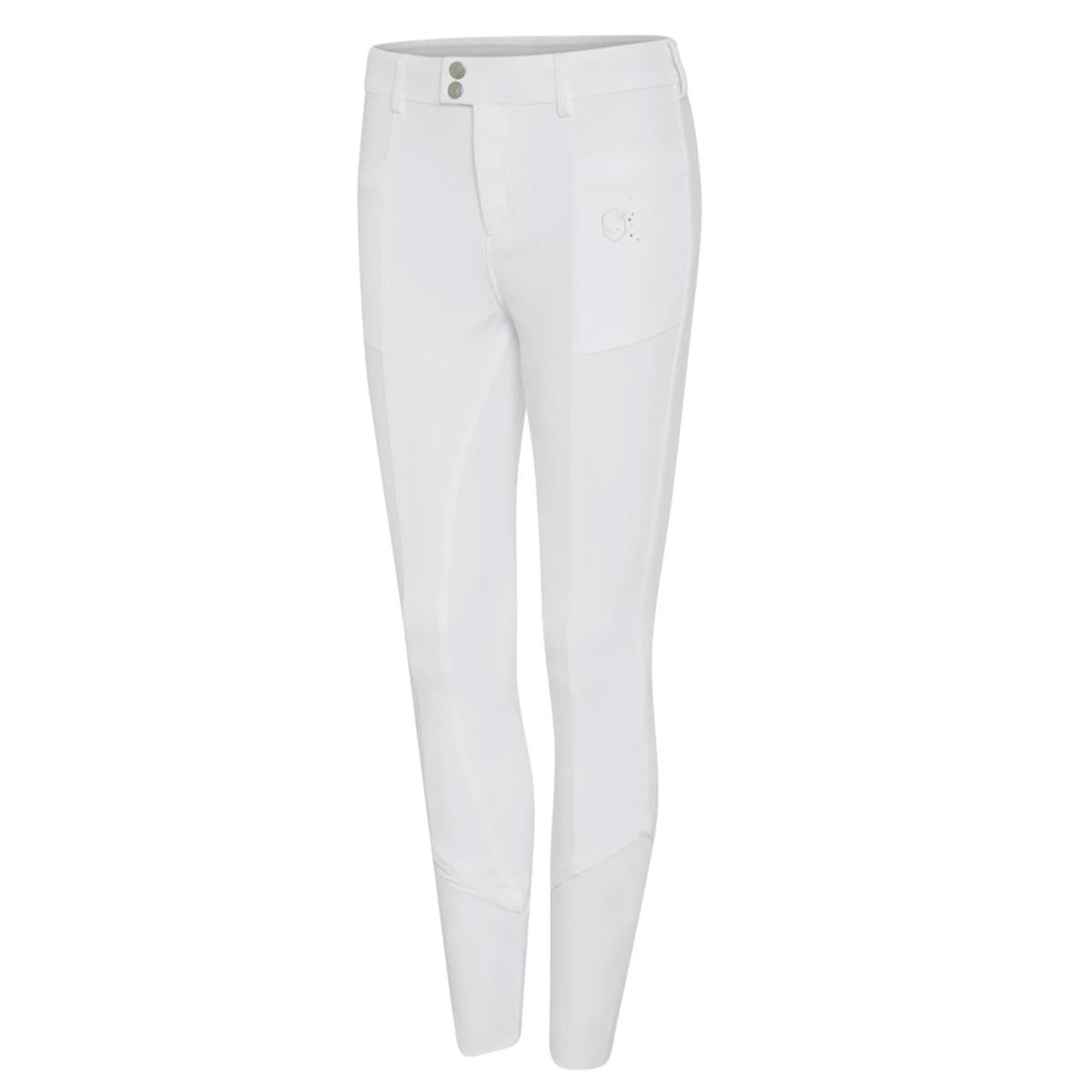Pantaloni Da Equitazione Charlotte Samshield Bianco 30SS-CHARLOTTE WHITE SAMSHIELD 