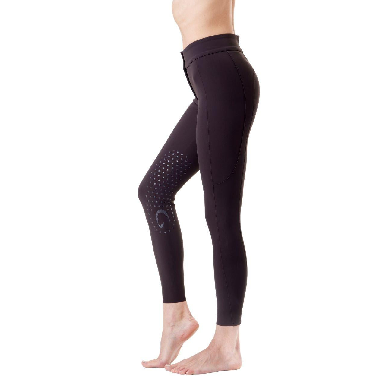 Pantalone Da Donna Half Grip Venezia Mascheroni Marrone 09MA-02VENEZIA 499MARRONE MASCHERONI SELLERIA 