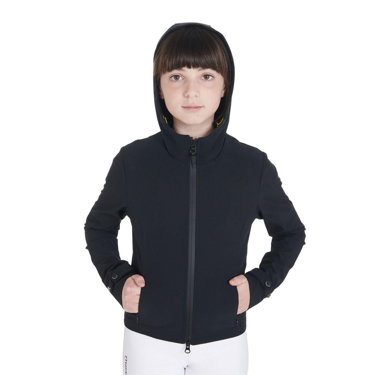 EQUESTRO Softshell Tecnico Junior ETKU00031 BLACK EQUESTRO 
