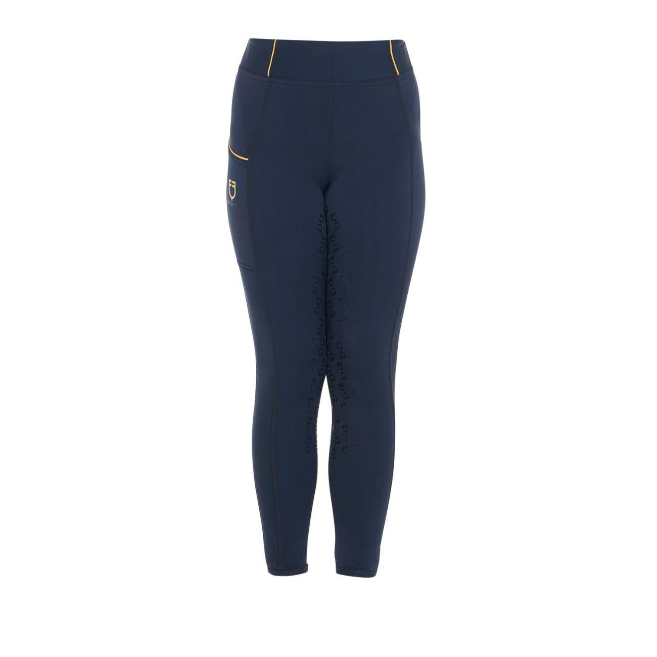 EQUESTRO Leggins Junior ETKU00047 NAVY EQUESTRO 